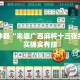 辅助神器“来趣广西麻将十三张挂”其实确实有挂