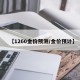 【1260金价预测/金价预计】