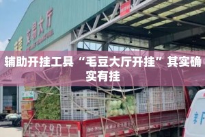 辅助开挂工具“毛豆大厅开挂”其实确实有挂