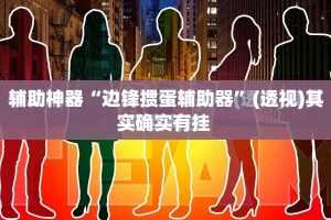 辅助神器“边锋掼蛋辅助器”(透视)其实确实有挂 