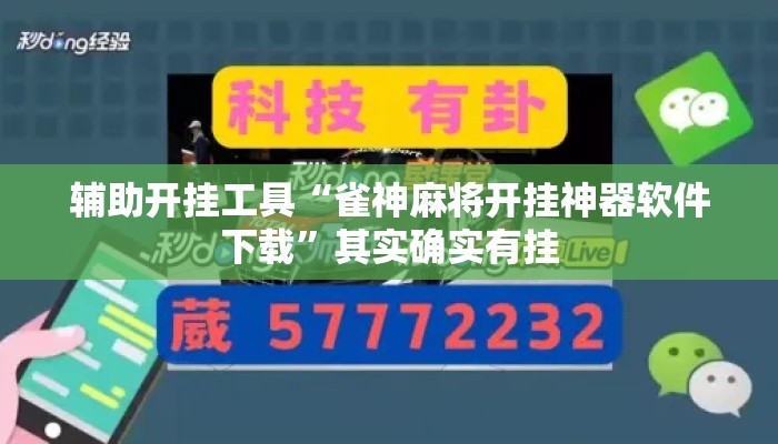 辅助开挂工具“雀神麻将开挂神器软件下载”其实确实有挂
