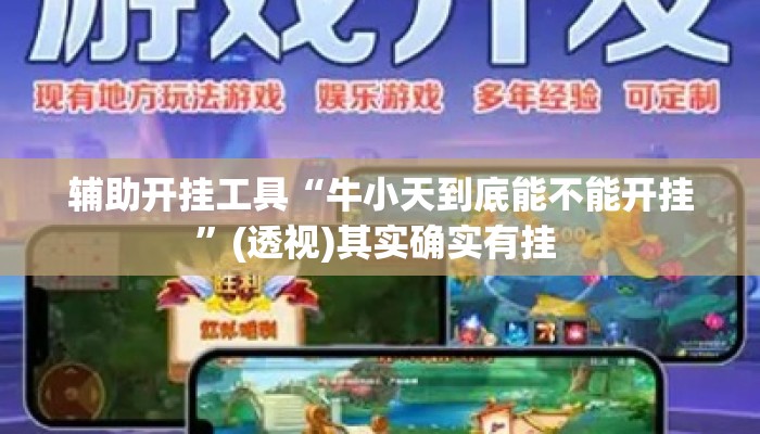 辅助开挂工具“牛小天到底能不能开挂”(透视)其实确实有挂 