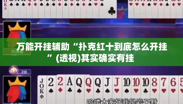 万能开挂辅助“扑克红十到底怎么开挂”(透视)其实确实有挂 