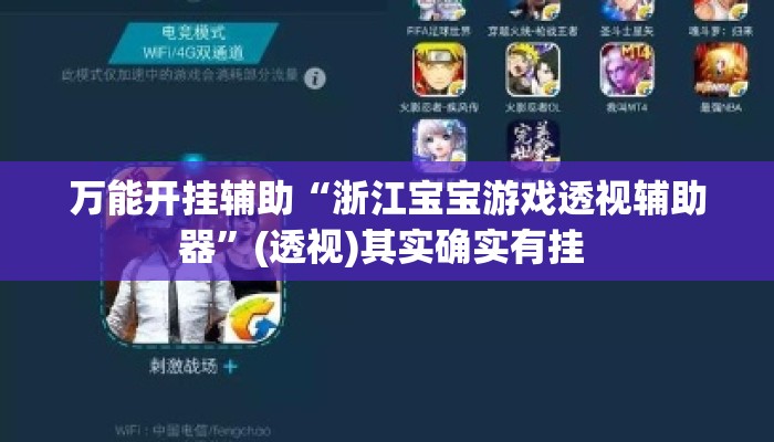 万能开挂辅助“浙江宝宝游戏透视辅助器	”(透视)其实确实有挂 