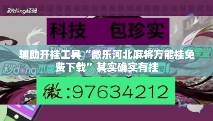辅助开挂工具“微乐河北麻将万能挂免费下载”其实确实有挂