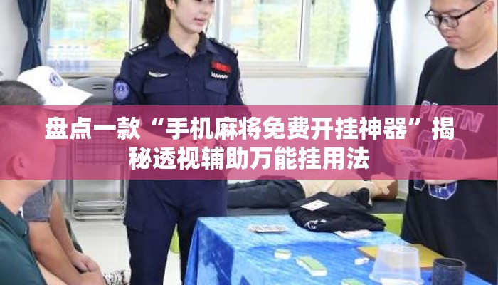盘点一款“手机麻将免费开挂神器”揭秘透视辅助万能挂用法