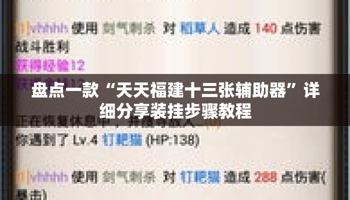 盘点一款“天天福建十三张辅助器”详细分享装挂步骤教程