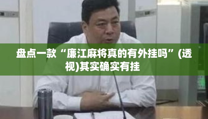 盘点一款“廉江麻将真的有外挂吗	”(透视)其实确实有挂 