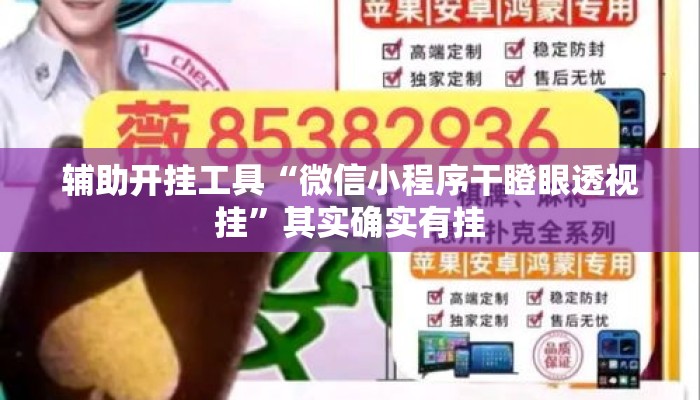 辅助开挂工具“微信小程序干瞪眼透视挂	”其实确实有挂