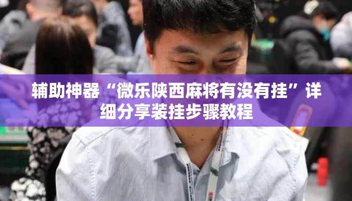 辅助神器“微乐陕西麻将有没有挂”详细分享装挂步骤教程