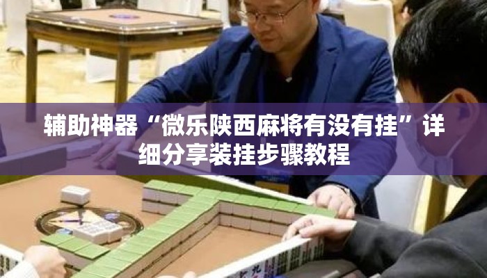辅助神器“微乐陕西麻将有没有挂”详细分享装挂步骤教程