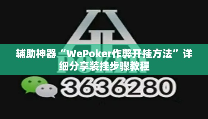 辅助神器“WePoker作弊开挂方法”详细分享装挂步骤教程