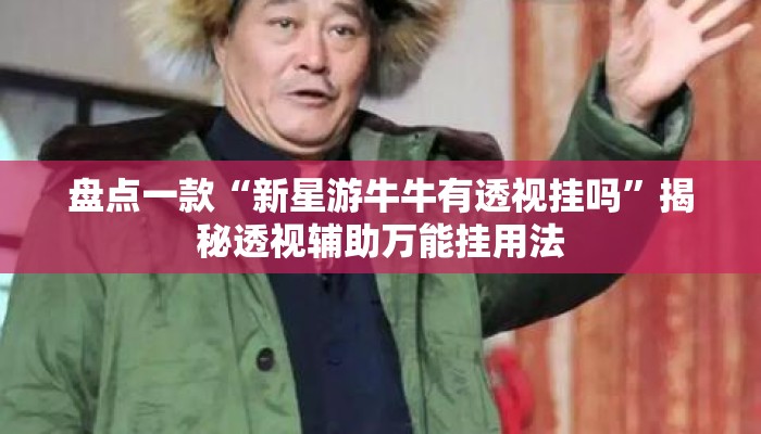 盘点一款“新星游牛牛有透视挂吗”揭秘透视辅助万能挂用法