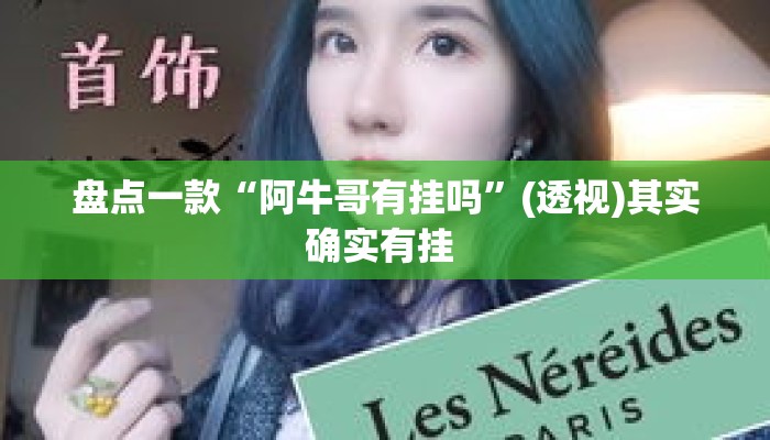 盘点一款“阿牛哥有挂吗	”(透视)其实确实有挂 