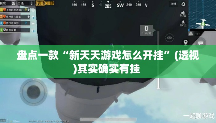 盘点一款“新天天游戏怎么开挂”(透视)其实确实有挂 