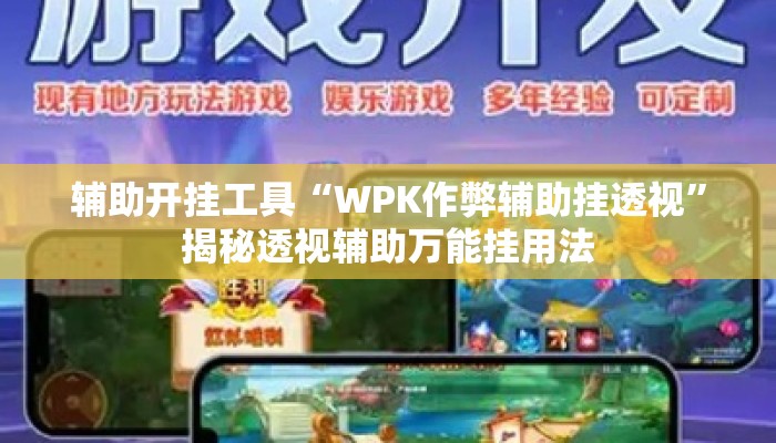 辅助开挂工具“WPK作弊辅助挂透视	”揭秘透视辅助万能挂用法