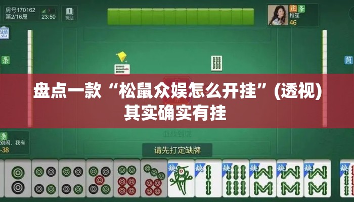 盘点一款“松鼠众娱怎么开挂	”(透视)其实确实有挂 