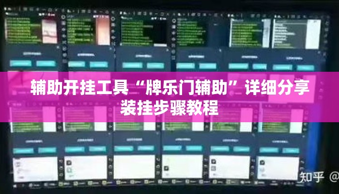 辅助开挂工具“牌乐门辅助”详细分享装挂步骤教程