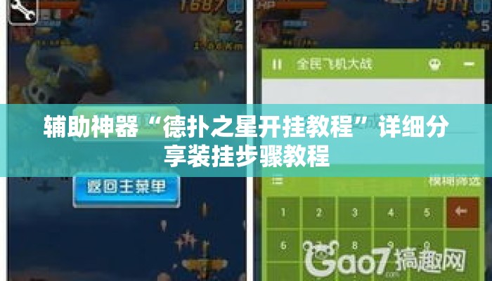 辅助神器“德扑之星开挂教程	”详细分享装挂步骤教程