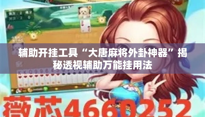 辅助开挂工具“大唐麻将外卦神器	”揭秘透视辅助万能挂用法