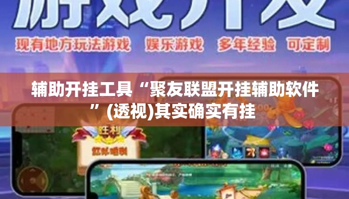 辅助开挂工具“聚友联盟开挂辅助软件	”(透视)其实确实有挂 