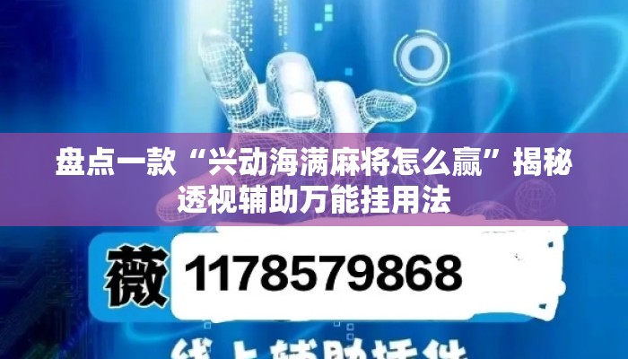 盘点一款“兴动海满麻将怎么赢”揭秘透视辅助万能挂用法
