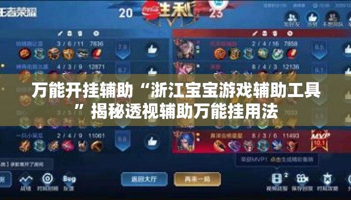 万能开挂辅助“浙江宝宝游戏辅助工具”揭秘透视辅助万能挂用法