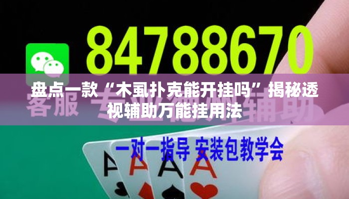 盘点一款“木虱扑克能开挂吗”揭秘透视辅助万能挂用法