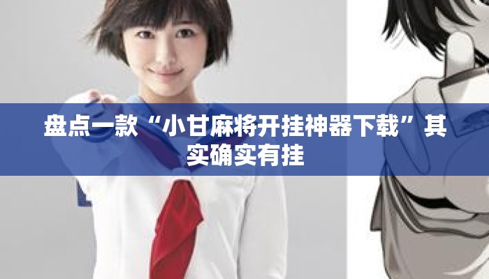 盘点一款“小甘麻将开挂神器下载”其实确实有挂