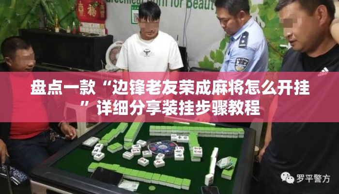 盘点一款“边锋老友荣成麻将怎么开挂”详细分享装挂步骤教程