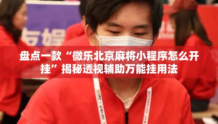 盘点一款“微乐北京麻将小程序怎么开挂”揭秘透视辅助万能挂用法