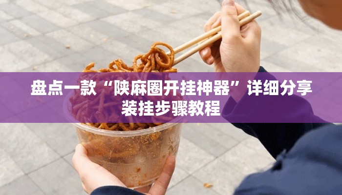 盘点一款“陕麻圈开挂神器”详细分享装挂步骤教程