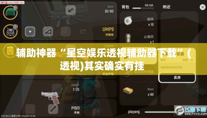 辅助神器“星空娱乐透视辅助器下载	”(透视)其实确实有挂 