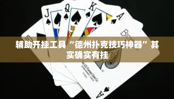 辅助开挂工具“德州扑克技巧神器	”其实确实有挂