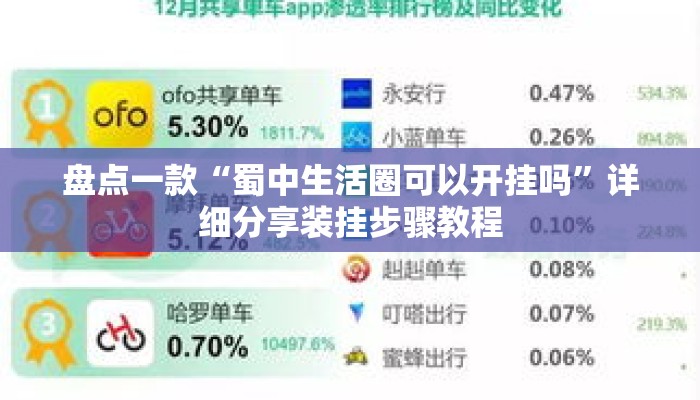 盘点一款“蜀中生活圈可以开挂吗”详细分享装挂步骤教程