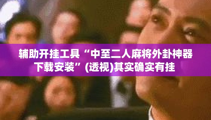 辅助开挂工具“中至二人麻将外卦神器下载安装”(透视)其实确实有挂 