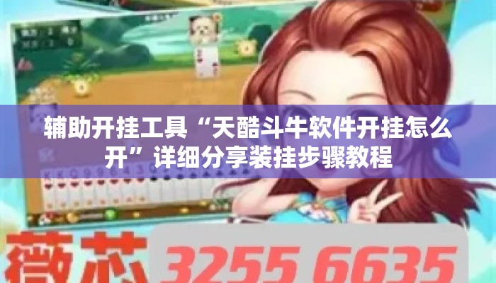辅助开挂工具“天酷斗牛软件开挂怎么开”详细分享装挂步骤教程