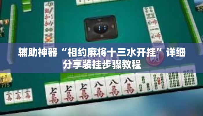 辅助神器“相约麻将十三水开挂”详细分享装挂步骤教程