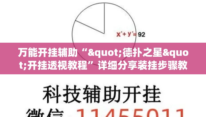万能开挂辅助“"德扑之星"开挂透视教程”详细分享装挂步骤教程