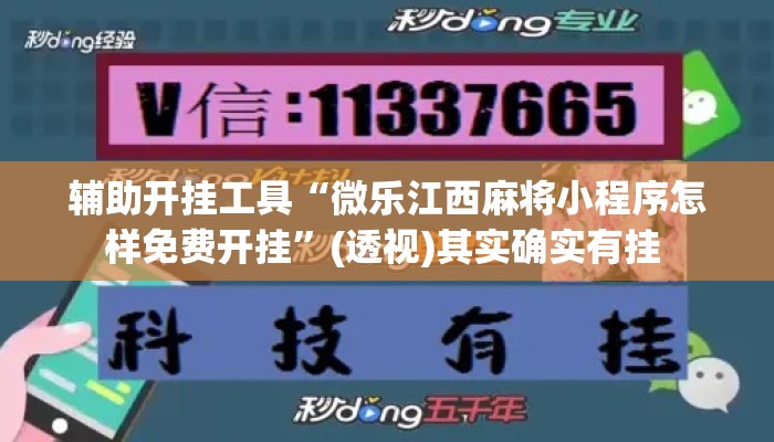 辅助开挂工具“微乐江西麻将小程序怎样免费开挂	”(透视)其实确实有挂 