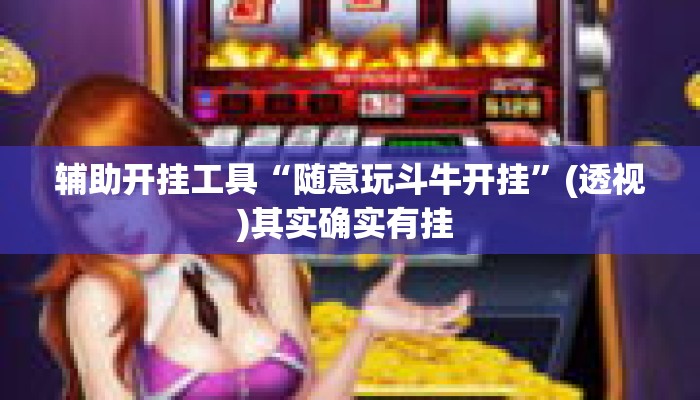 辅助开挂工具“随意玩斗牛开挂”(透视)其实确实有挂 