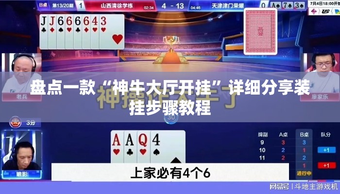 盘点一款“神牛大厅开挂”详细分享装挂步骤教程