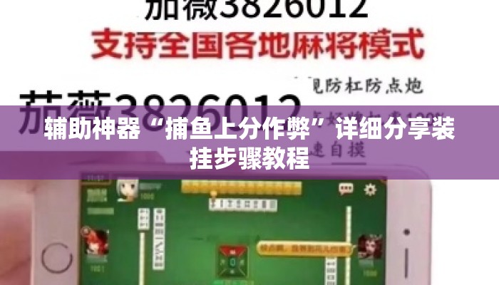 辅助神器“捕鱼上分作弊”详细分享装挂步骤教程