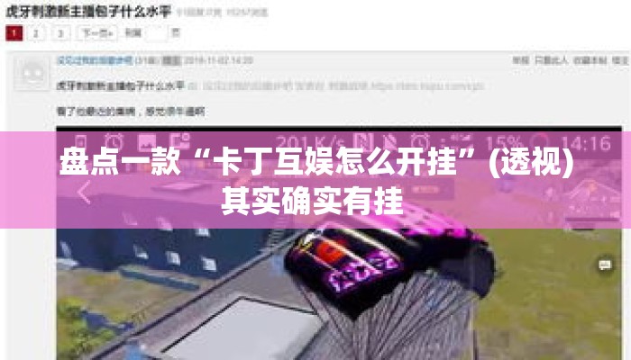 盘点一款“卡丁互娱怎么开挂	”(透视)其实确实有挂 