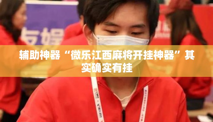 辅助神器“微乐江西麻将开挂神器”其实确实有挂
