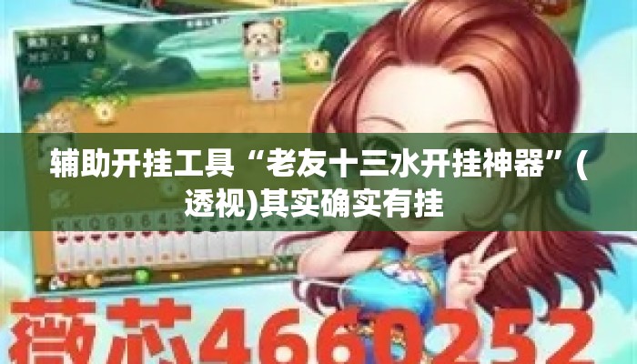 辅助开挂工具“老友十三水开挂神器”(透视)其实确实有挂 