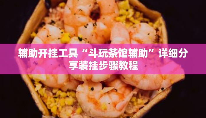 辅助开挂工具“斗玩茶馆辅助”详细分享装挂步骤教程