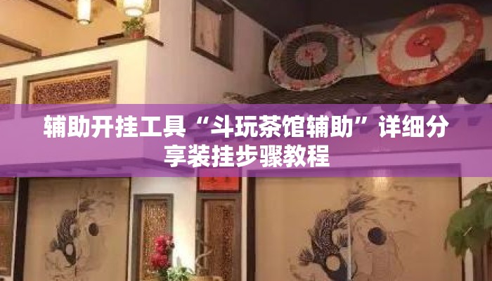 辅助开挂工具“斗玩茶馆辅助”详细分享装挂步骤教程