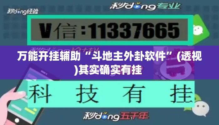 万能开挂辅助“斗地主外卦软件	”(透视)其实确实有挂 