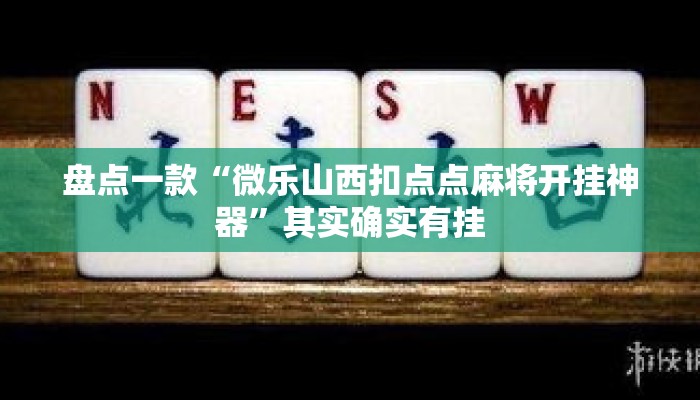 盘点一款“微乐山西扣点点麻将开挂神器	”其实确实有挂